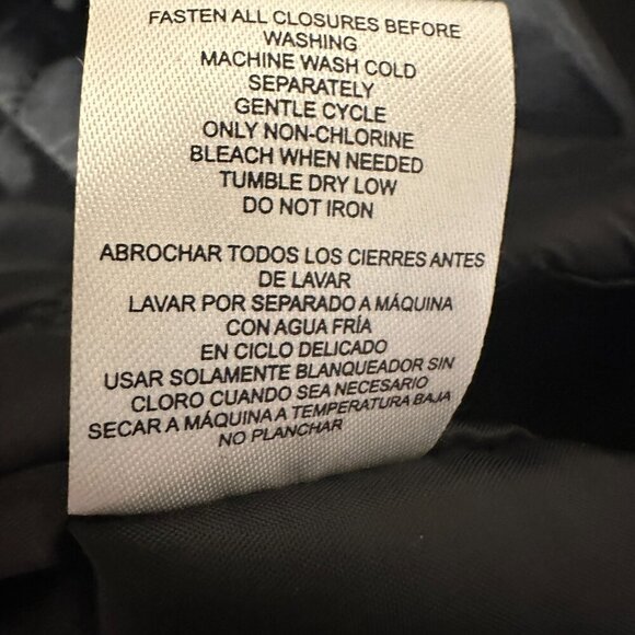 Lands' End Women's 3-in-1 Systems Jacket & Vest Size L Black Water Resistant NEW - Picture 14 of 15